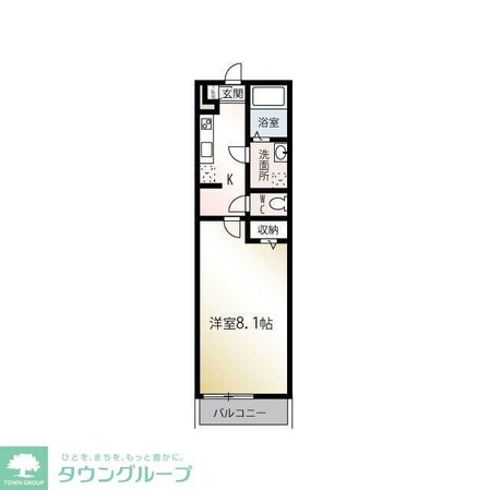 エステイトB東岩槻の物件間取画像